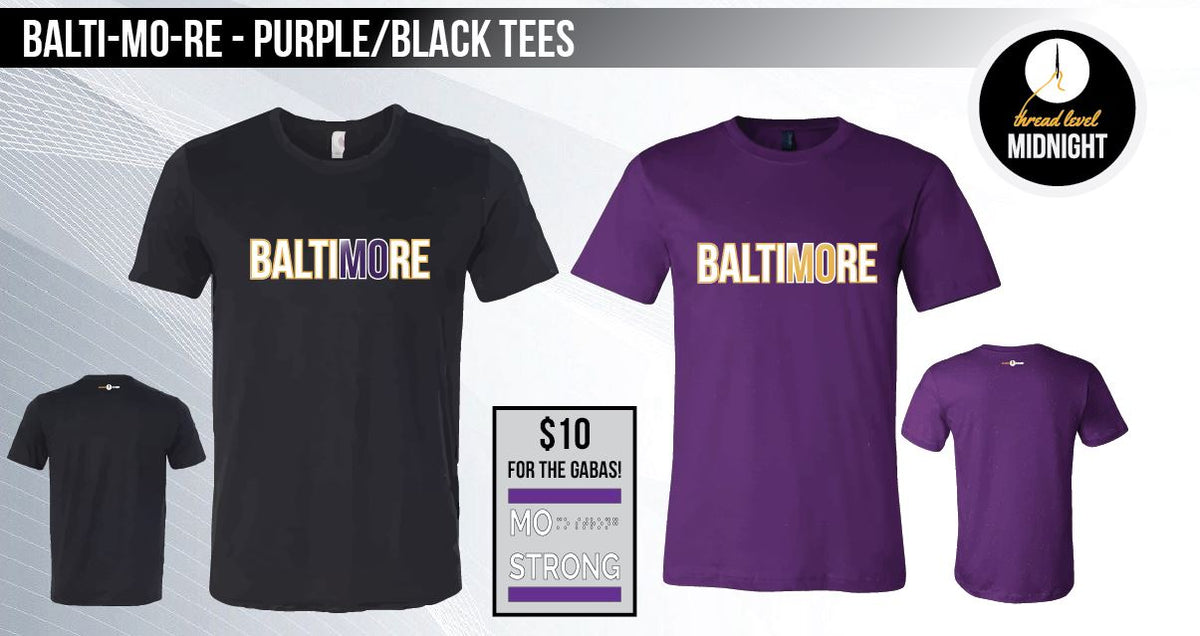 Camo Purple Straight Out Of Baltimore Tshirt