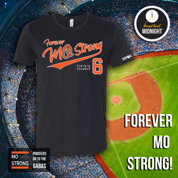 Forever Mo Strong Baseball Tee - Orange 100% Ringspun Cotton – Thread Level  Midnight LLC